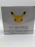 Pokemon TCG 25th Anniversary Celebrations Elite Trainer Box DAMAGED