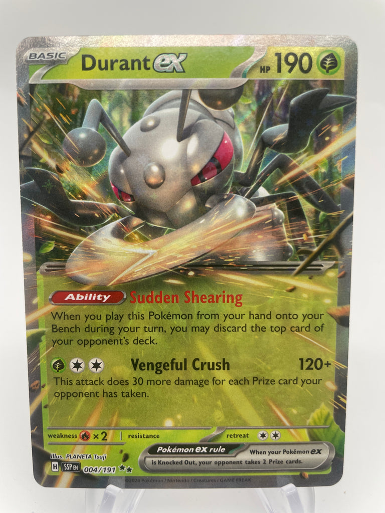 Durant ex SSPen 004/191 Double Rare PokeChalet Durant ex SSPen 004/191 Double Rare PokeChalet