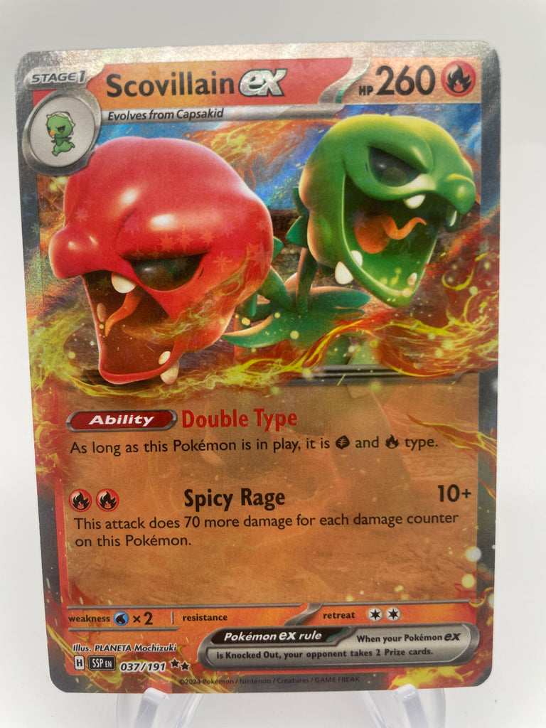 scovillain pokemon card price Scovillain ex SSPen 037/191 Double Rare – PokeChalet