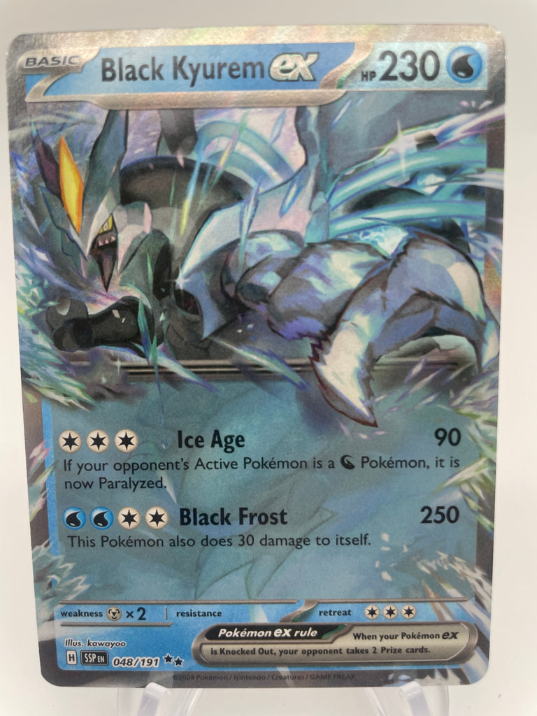 Black Kyurem ex SSPen 048/191 Double Rare PokeChalet Black Kyurem ex SSPen 048/191 Double Rare PokeChalet