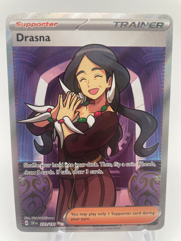 Drasna SSPen 231/191 Double Rare Full Art Trainer