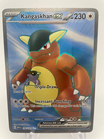 Kangaskhan ex MEWen 190/165 Double Rare Full Art