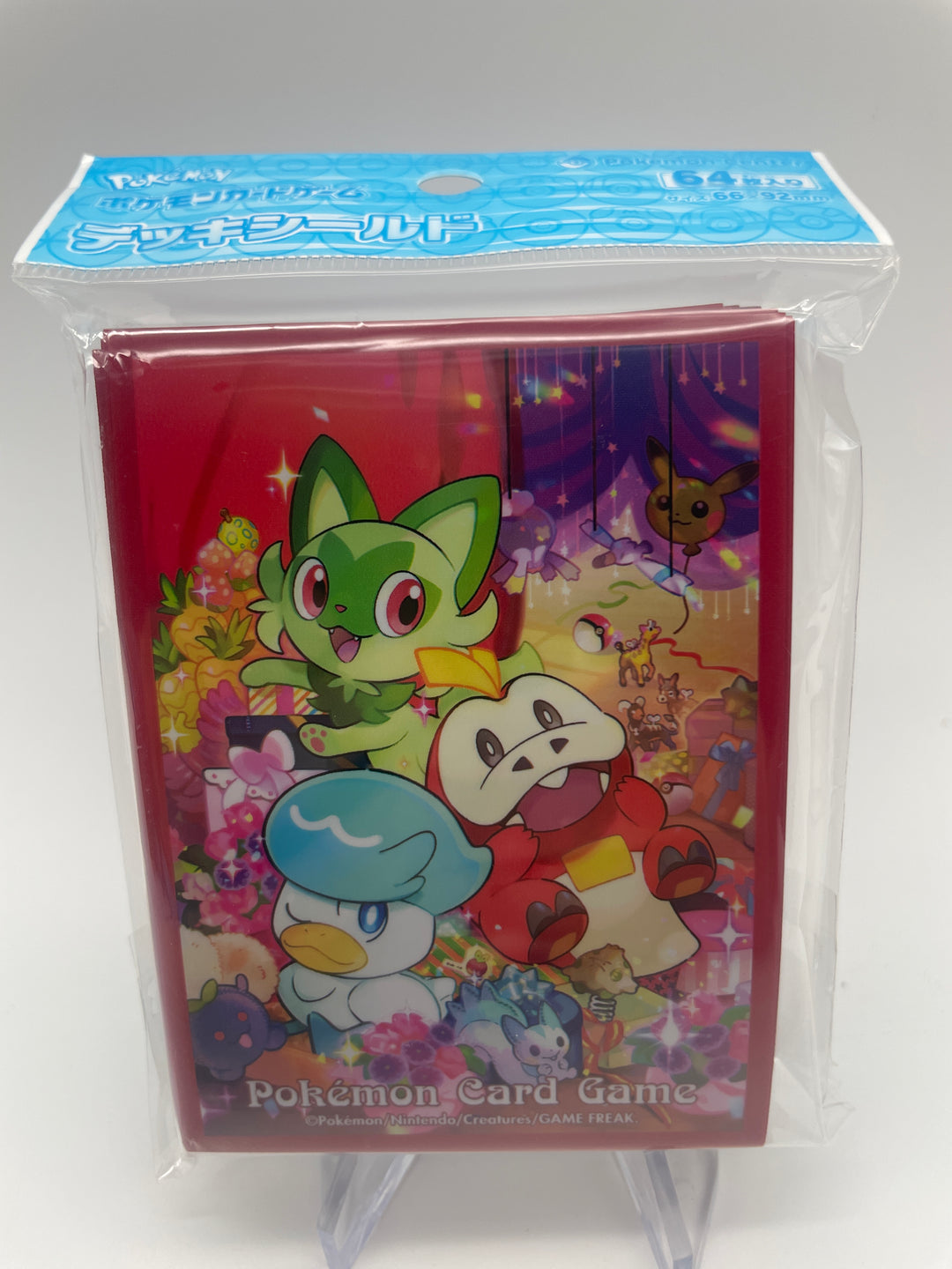 Pokemon Center Sleeve Deck Shield Mandarin Orange (Ampheros and