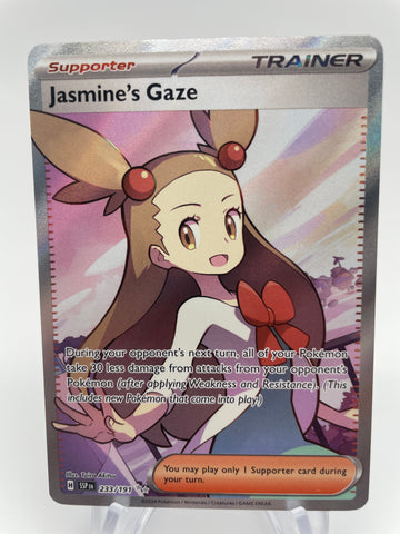 Jasmine's Gaze SSPen 233/191 Double Rare Full Art Trainer