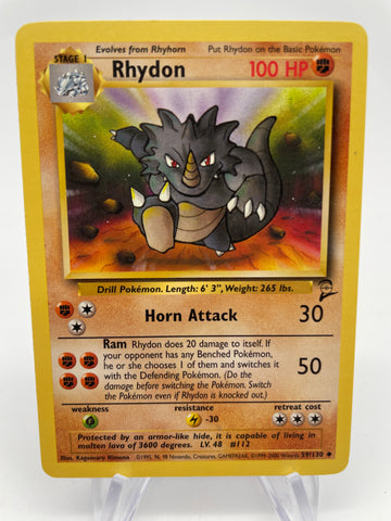 Rhydon - Base Set 2  59/130 MP