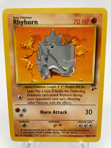 Rhyhorn - Base Set 2  90/130 MP