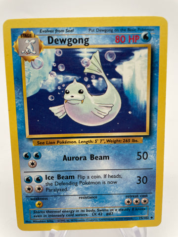 Dewgong - Base Set 25/102 MP