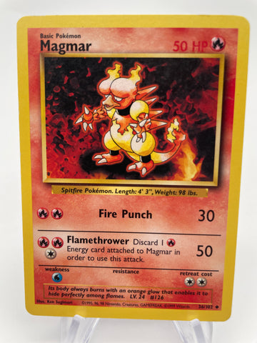 Magmar - Base Set 36/102 MP