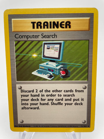 Computer Search - Base Set 71/102 HP