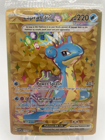 Lapras ex SVPen 164 Black Star Promo