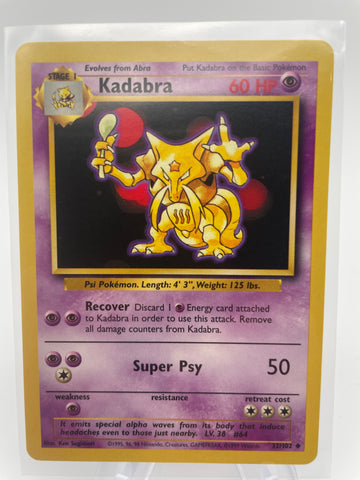 Kadabra - Base Set 32/102 DMG