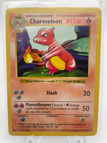 Charmeleon - Shadowless Base Set 24/102 HP