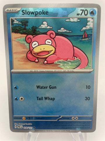 Slowpoke 018/131 PREen Reverse Holo Pokeball