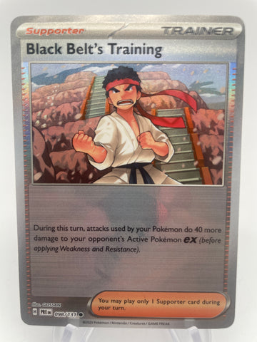 Black Belt's Training 098/131 PREen Reverse Holo Pokeball