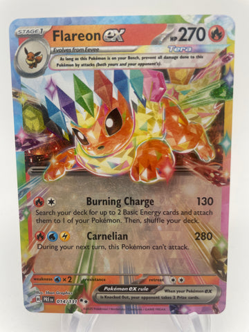 Flareon ex 014/131  PREen Double Rare