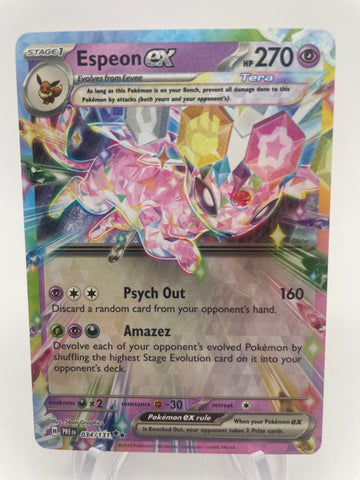 Espeon ex 026/131  PREen Double Rare