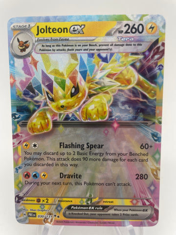 Jolteon ex 030/131  PREen Double Rare