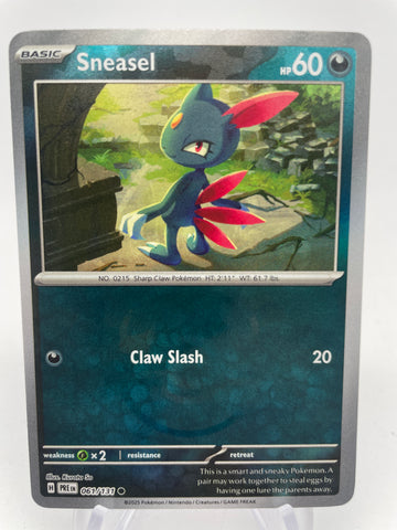 Sneasel 061/131 PREen Reverse Holo Masterball