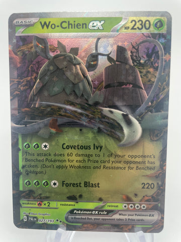 Wo-Chien ex PALen 027/193 PokeChalet Wo-Chien ex PALen 027/193 PokeChalet