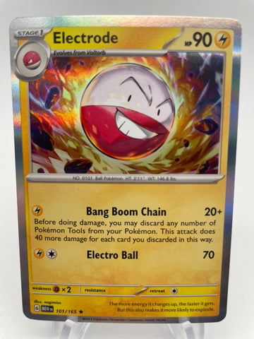 Electrode Holo MEWen 101/165 Rare