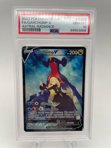 PSA10 Pokemon 2022 TG23/TG30 Garchomp V Astral Radiance