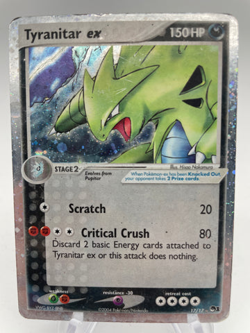 Tyranitar ex 17/17 DMG