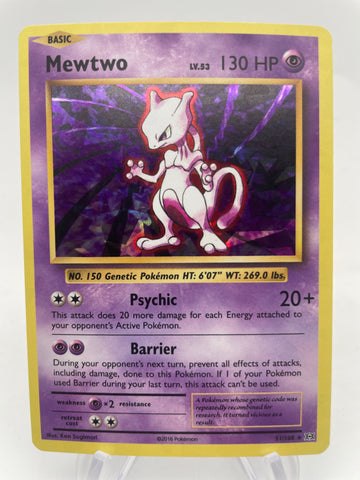 Mewtwo 51/108 cracked ice Deck Exclusive MP