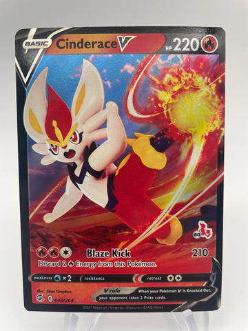 Cinderace V (043/264) Battle Academy Version