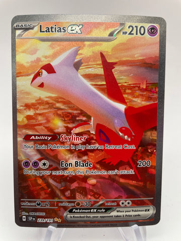 Latias ex SSPen 239/191 Special Illustration Rare (See Photos)