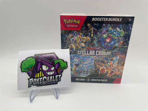 Pokemon Stellar Crown Booster Bundle (6 Packs)