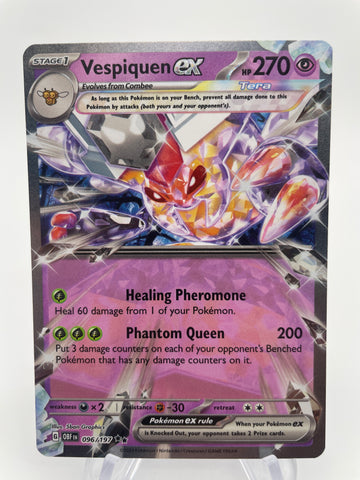 vespiquen ex pokemon card value Vespiquen ex 096/197 – PokeChalet