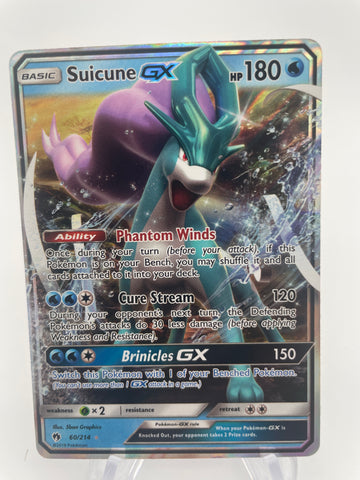 Suicune GX [SM8] 60/214