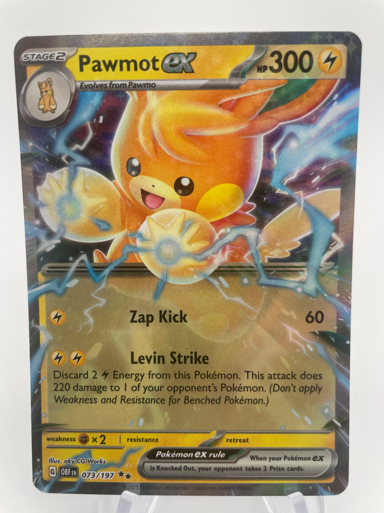 pawmot pokemon card Pawmot ex 073/197 OBFen – PokeChalet