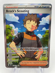 Brock's Scouting 179/159 JTGen Double Rare Full Art Trainer