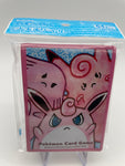 Pokemon Center Sleeve (Japan)  Deck Shield Chansey and Wigglytuff Clefairy