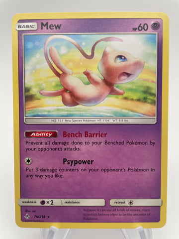 Mew Non Holo 76/214
