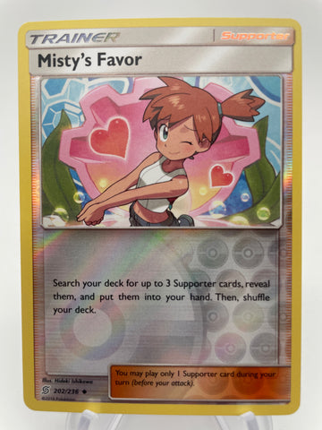 Misty's Favor Reverse Holo RH 202/236