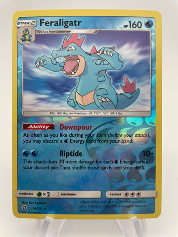 Feraligatr RH Reverse Holo 24/70 LP