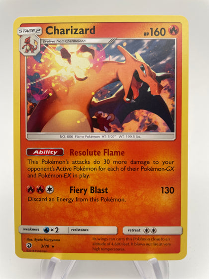 Charizard Non Holo 3/70 (Deck Exclusive)