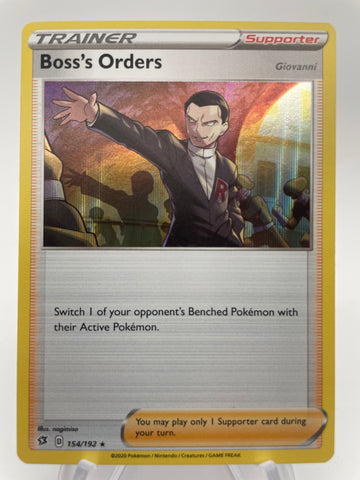 Boss's Orders 154/192 Holo