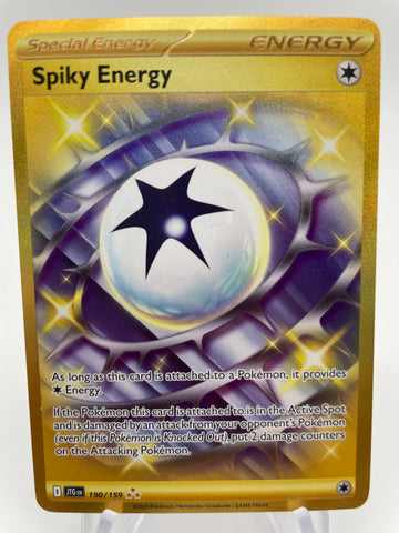 Spiky Energy 190/159 JTGen Ultra Rare Gold