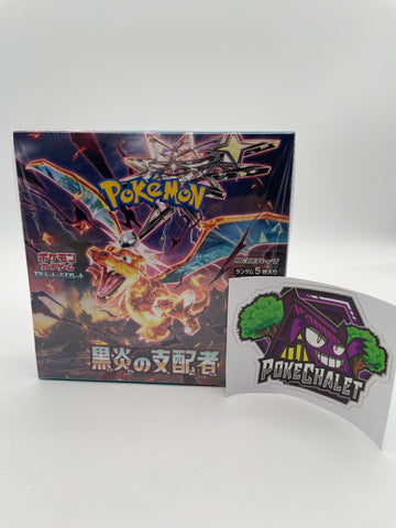 Pokémon SCARLET & VIOLET - RULER OF THE BLACK FLAME Booster Box Japanese