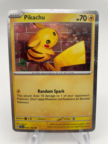 Pikachu TEFen 051/162 (Cosmos Holo)
