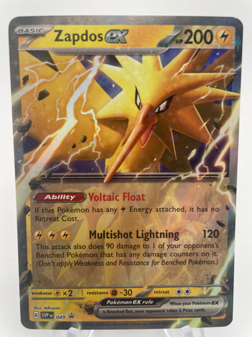 Zapdos ex SVPen 049 Promo PokeChalet Zapdos ex SVPen 049 Promo PokeChalet