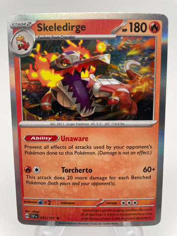 Skeledirge SSPen 031/191 Holo