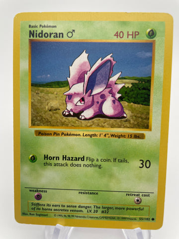 Nidoran Shadowless	55/102 HP