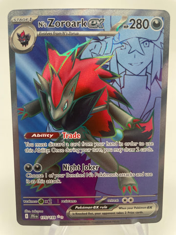 N's Zoroark ex 175/159 JTGen Full Art
