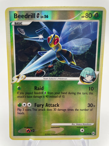 Beedrill G Lv. 56 Reverse Holo HP