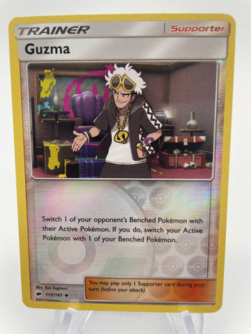 Guzma RH 15/147 DMG Reverse Holo