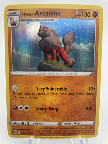 Hisuian Arcanine 084/196